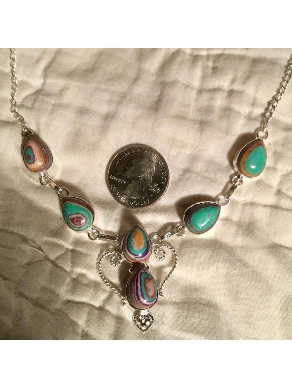 Knotted Stone Necklace